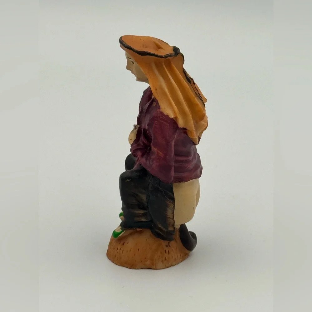 Caganer Nativity Figurine‎ Good Luck Catalan Christmas Figure Portugal 3”
